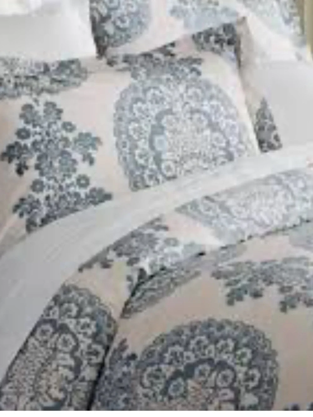 👑 Pottery Barn Lucianna medallion TWIN duvet cover